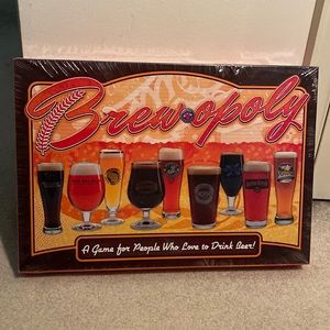 Brewopoly New Sealed Game for People Who Love to Drink Beer